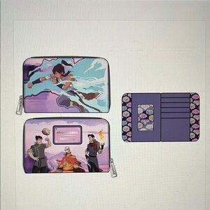 Loungefly Blue and White Nickelodeon  Wallet NWT-Never opened brand new!!!